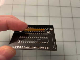 Holding the resistor array